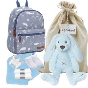 Rugtas blauw met Happy Horse Rabbit Richie Blue Rugtas blauw met Happy Horse Rabbit Richie Blue