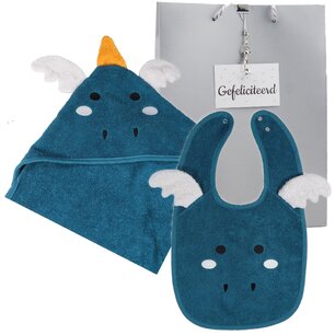Blush en Blossom Cadeauset Badcape Dragon Diego Blush en Blossom Cadeauset Badcape Dragon Diego