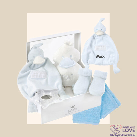 BamBam Kraamcadeau blue met naam