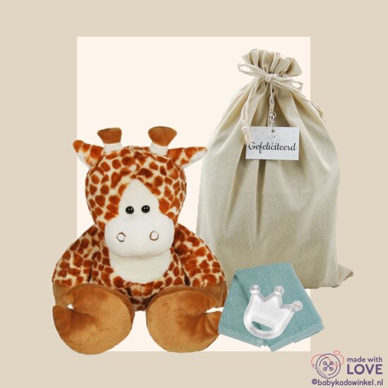 Knuffel Giraf babycadeau
