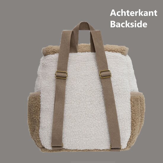 Rugzak Jollein Colourblock Naturel