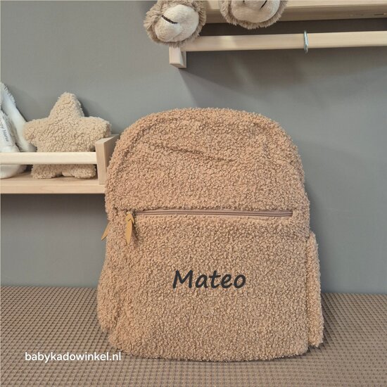 Jollein Luiertas Rugzak Boucle - Biscuit