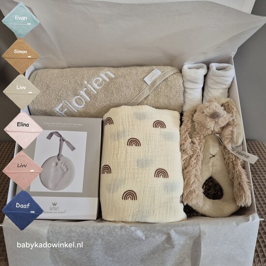 Babygeschenk kraamcadeau met naam