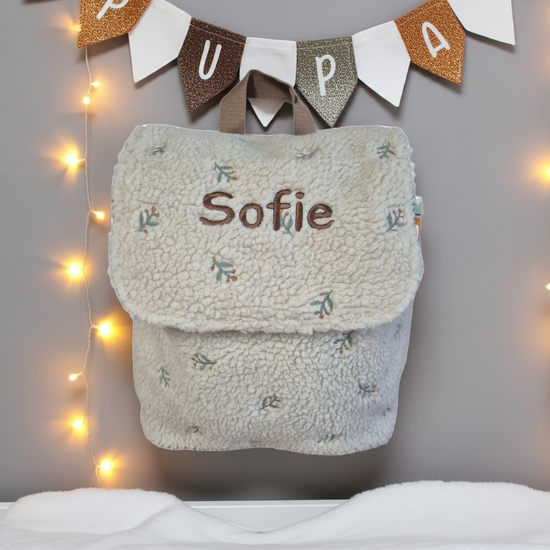 Rugzak Jollein Teddy Lovely met naam