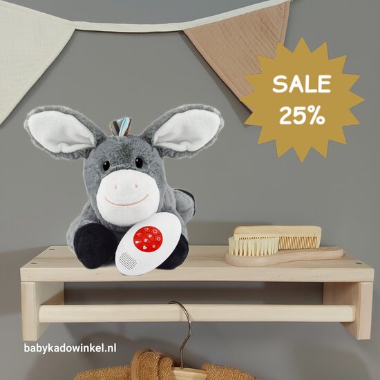 Zazu Knuffel Heartbeat Don Ezeltje