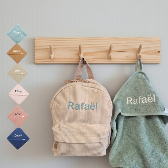 Prêt Rugtas Run Around Rib Cream babycadeauset