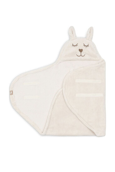 Wikkeldeken Jollein Bunny Cloudy Rib