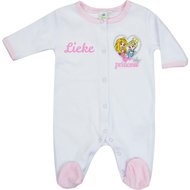 Babypakje Disney Princess wit met naam maat 3 maand