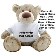 Knuffel Beer Bella Jullie worden ....