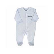 Babypakje Sophie de Giraf blauw met naam