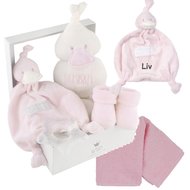 BamBam Babycadeau pink met naam BamBam Babycadeau pink met naam