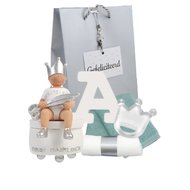 BamBam cadeauset met haarlokdoosje en letter BamBam cadeauset met haarlokdoosje en letter