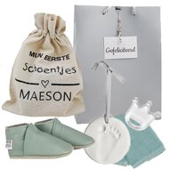 Babyslofjes Baby Dutch Effen Stonegreen 3-6 maand Babyslofjes Baby Dutch Effen Stonegreen 3-6 maand