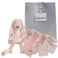 Baby cadeau Rabbit Richie Old Pink met naam