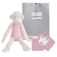 Knuffel Monkey Mickey Pink