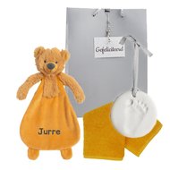 Knuffeldoekje Bear Bradley met naam Knuffeldoekje Bear Bradley met naam