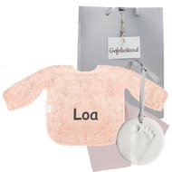 Mouwslab Funnies roze met naam Mouwslab Funnies roze met naam
