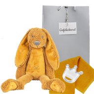 Knuffel Rabbit Richie Ochre 38 cm Knuffel Rabbit Richie Ochre 38 cm