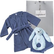 Badjasje Funnies Silk Blue Badjasje Funnies Silk Blue