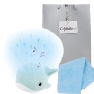 Baby Zazu lichtprojector Wally blauw met muziek