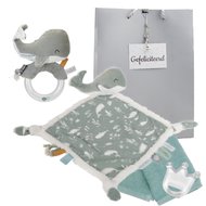 Zwanger cadeau knuffeldoekje stonegreen Zwanger cadeau knuffeldoekje stonegreen