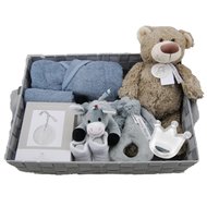 Babymand zwanger XXL badjasje grijs Babymand zwanger XXL badjasje grijs