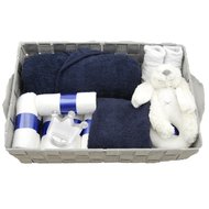 Babymand zwanger badjasje navy blue Babymand zwanger badjasje navy blue