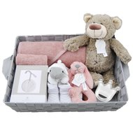 Babymand zwanger XXL badcape stonepink Babymand zwanger XXL badcape stonepink