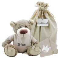 Knuffel Happy Horse Bear Bella met naam op cream shirtje