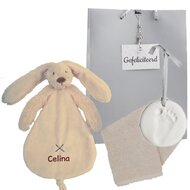 Knuffeldoekje rabbit richie cream met naam