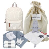 Nijntje Rugtas Funny Days Creme met knuffeldoekje fun at sea Nijntje Rugtas Funny Days Creme met knuffeldoekje fun at sea
