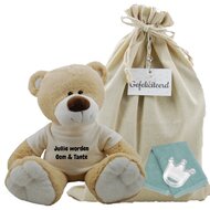 Knuffel Beer Boris Jullie worden oom en tante Knuffel Beer Boris Jullie worden oom en tante