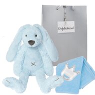 Knuffel Rabbit Richie Blue 38 cm