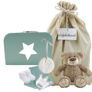 Babykoffertje mint zwanger cadeau