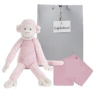 Knuffel Monkey Mickey Pink Knuffel Monkey Mickey Pink