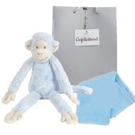 Knuffel Monkey Mickey Blue Knuffel Monkey Mickey Blue