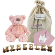 Houten naamtreintje Knuffel Bear Brim Houten naamtreintje Knuffel Bear Brim