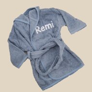Badjas Grey met naam