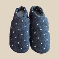 Babyschoentjes Baby Dutch Denim Stippen