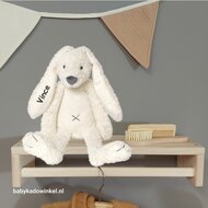 Knuffel Rabbit Richie Ivory met naam