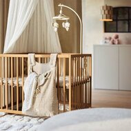 Boxopbergzak Jollein Teddy Warm Sand afbeelding