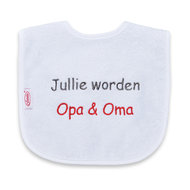 Zwangerkado Slab Jullie worden Opa en Oma