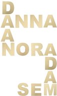 Houten Letters Naturel