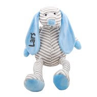 Funnies Knuffel Hond Babyblauw Met Naambedrukking funnies kopen in de aanbieding