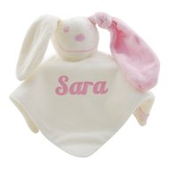 Funnies Knuffeldoekje Babyroze Met Naam funnies kopen in de aanbieding