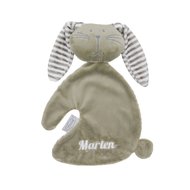 Funnies Knuffeldoekje Konijn Knuf Grijs Met Naam funnies kopen in de aanbieding Funnies Knuffeldoekje Konijn Knuf Grijs Met Naam funnies kopen in de aanbieding
