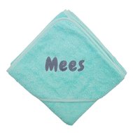 Babiezz Badcape Mint Met Naam babiezz kopen in de aanbieding