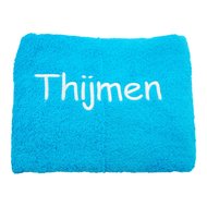 Artg Handdoek Turquoise Met Naam artg kopen in de aanbieding