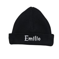 Funnies Babymutsje Zwart Met Naam funnies kopen in de aanbieding