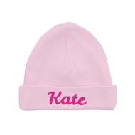 Funnies Babymutsje Babyroze Met Naam funnies kopen in de aanbieding